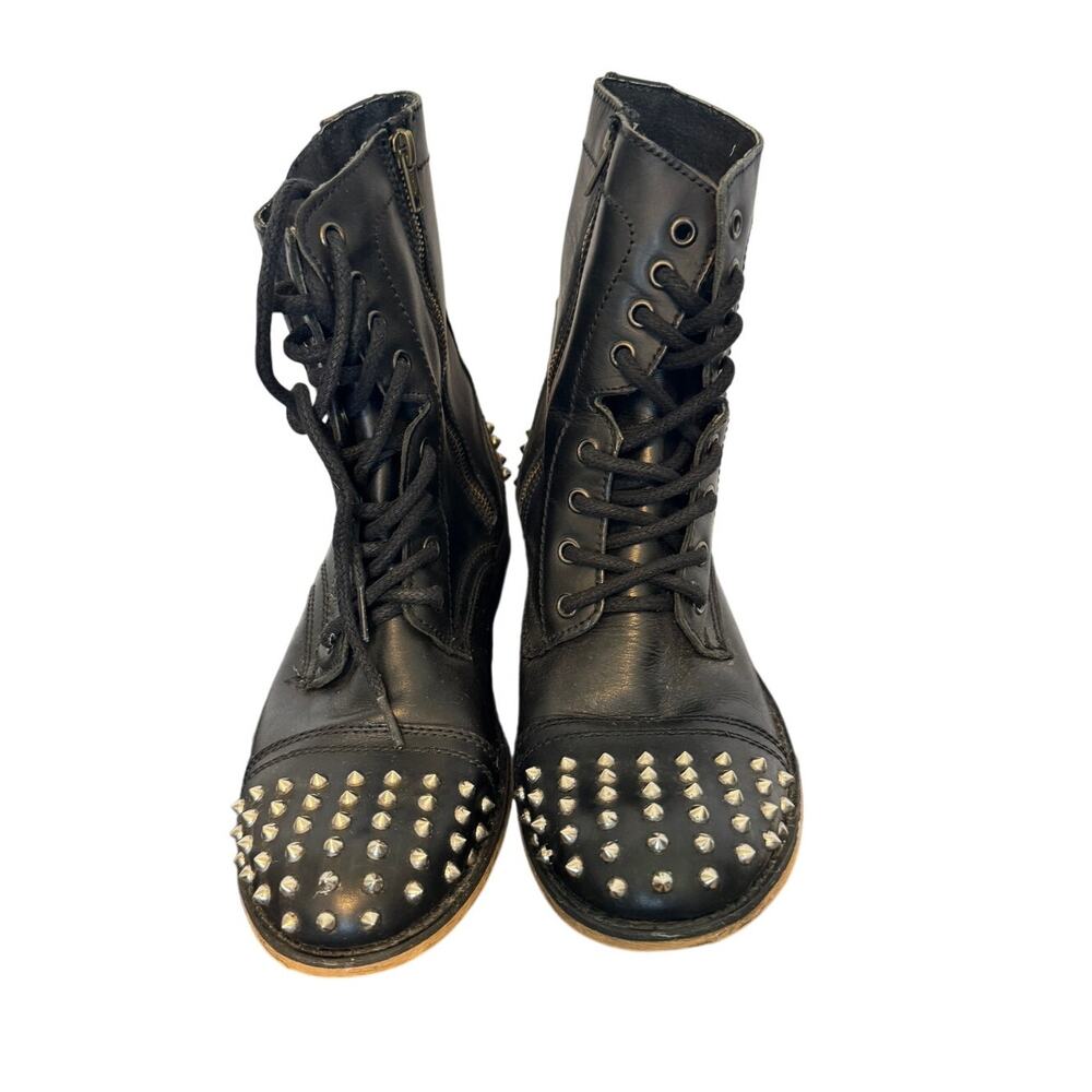 Steve Madden Trooper-S Studded Combat Boots